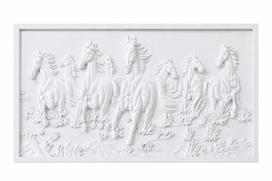 Equine Majesty 3D Horse Relief Wall Panel