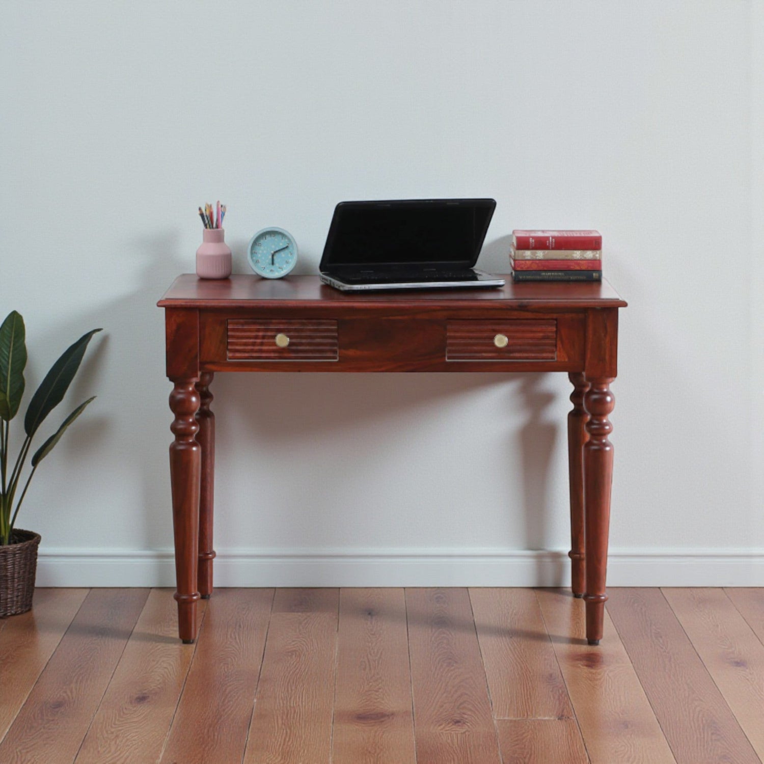 solid wood console table for living room