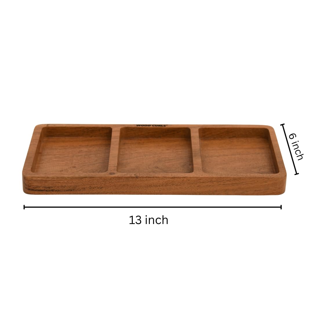 wooden storage tray organizer

3 compartment kitchen organizer tray

multipurpose wooden desk storage tray

brown wood home organization tray