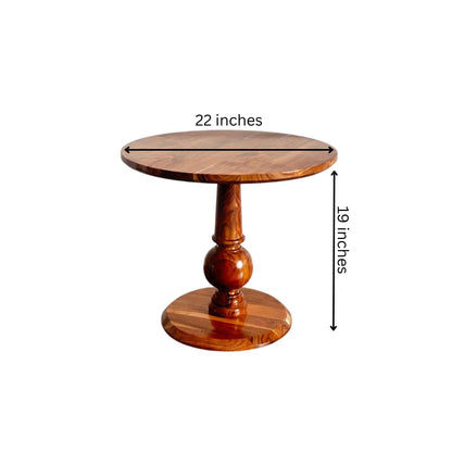 round wooden side table acacia wood
pedestal side table wooden round
small coffee table wooden natural finish
bedside table round wood