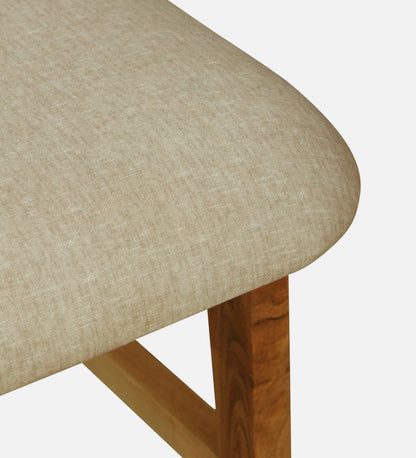 Wood Curls Arista Acacia Wood 6 Seater Dining Set In Natural Finish