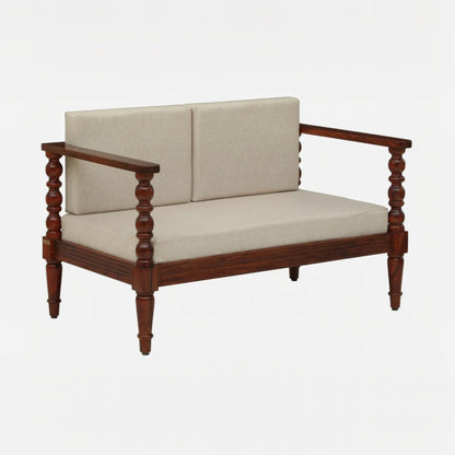 wooden sofa 2 seater