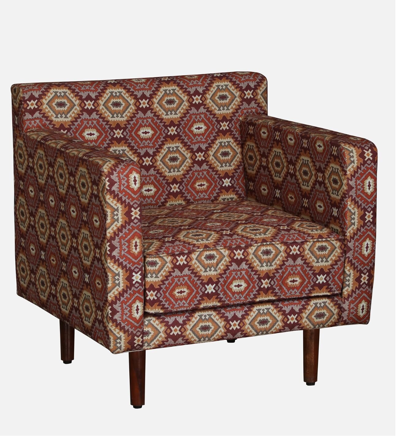 Upholstered Single Seater Sofa Chair for Living room and Bedroom