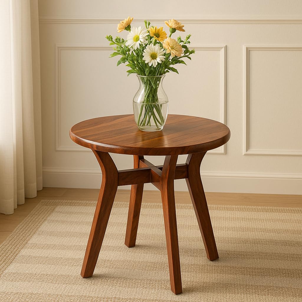 solid sheesham wood round coffee table

wooden center table for living room

compact round coffee table