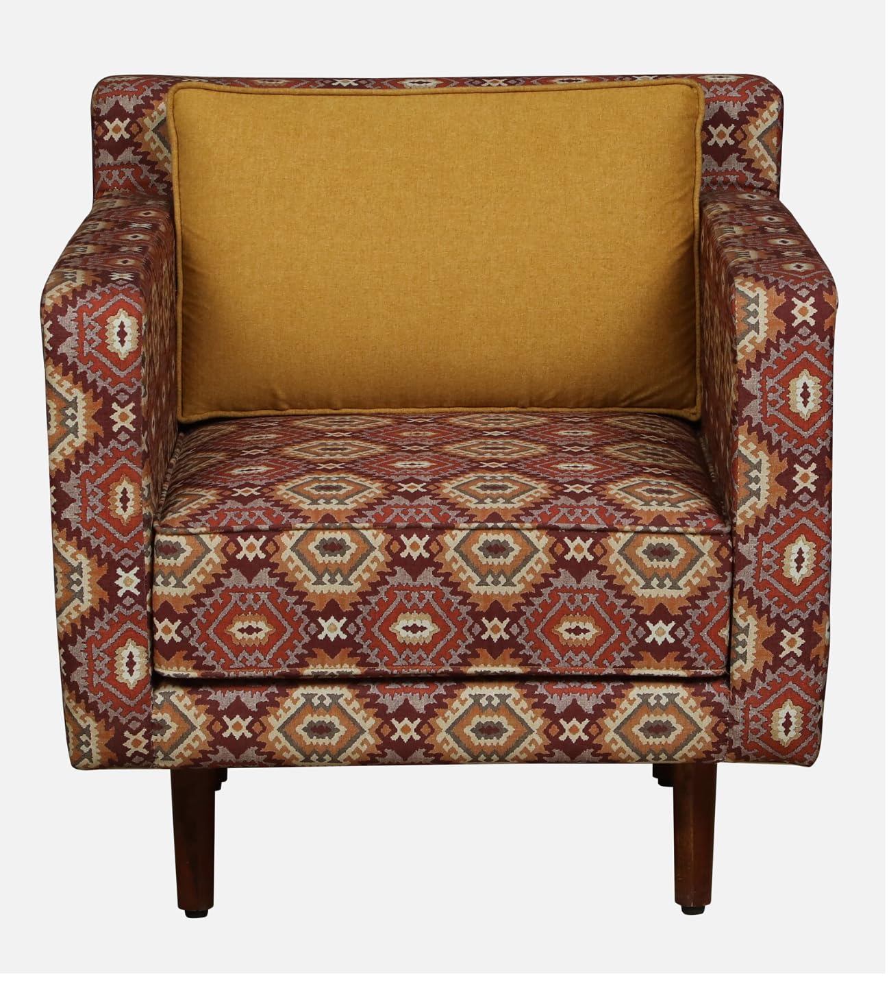 Upholstered Single Seater Sofa Chair for Living room and Bedroom