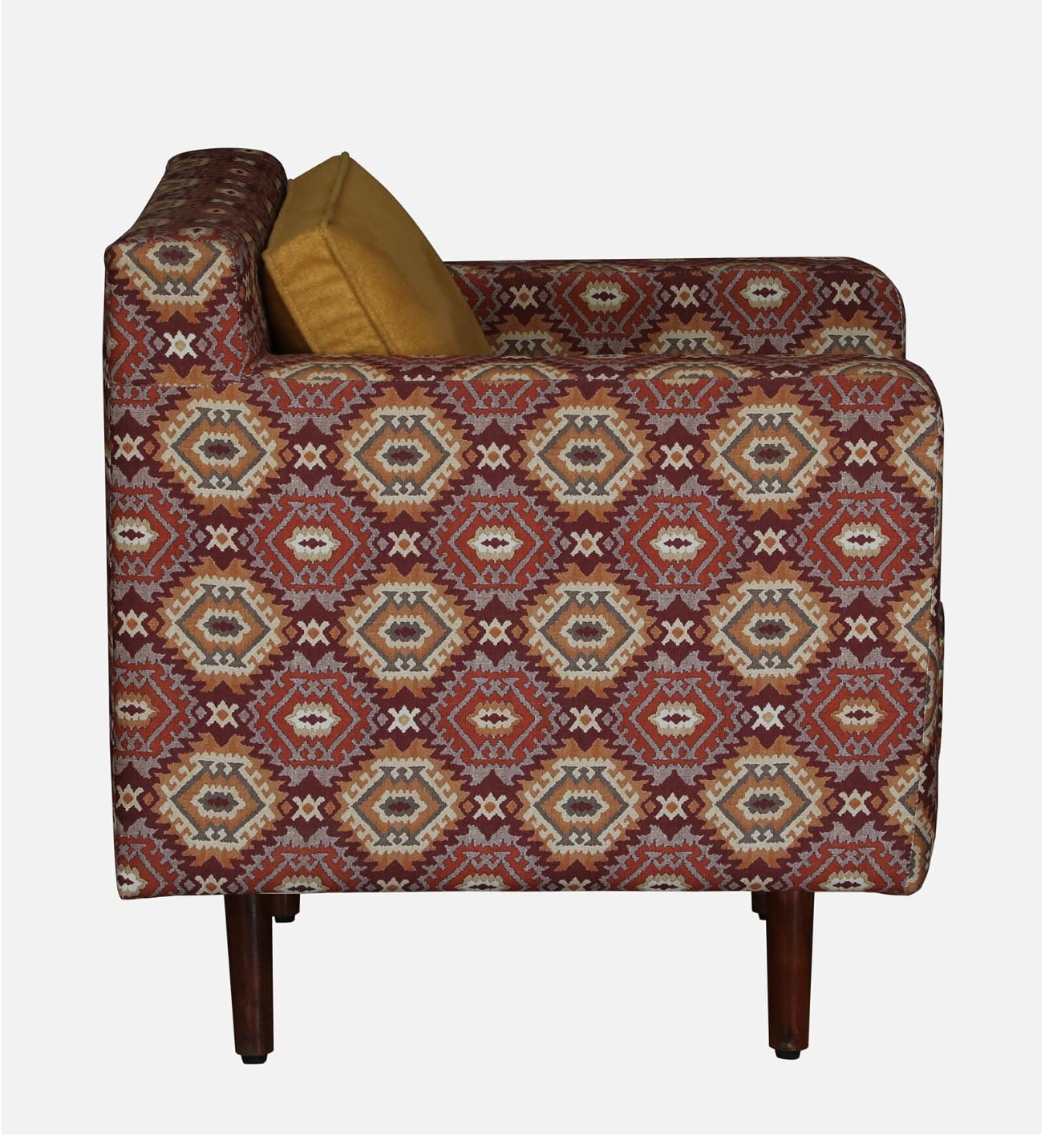 Upholstered Single Seater Sofa Chair for Living room and Bedroom