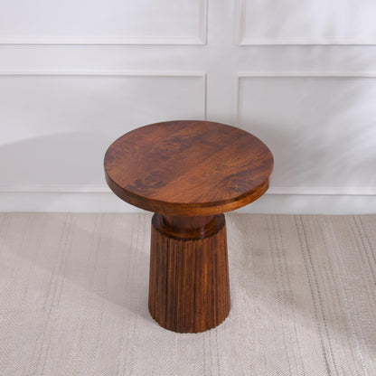 round wooden coffee table 17 inch
mango wood coffee table small
compact wooden side table for sofa
round wooden tea table India