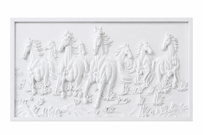 Equine Majesty 3D Horse Relief Wall Panel